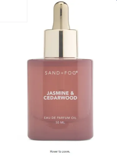 SAND AND FOG
1.7oz Jasmine And Cedarwood Eau De Parfum Oil