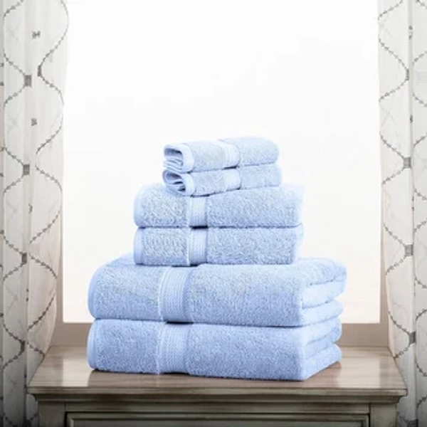 Purple or Green Bath Towel Set