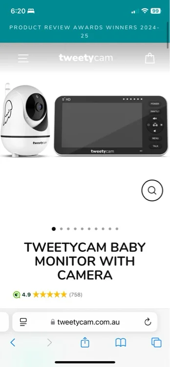 Baby monitor (wifi free) 