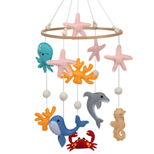 Sleepy Time Felt Mobiles - Ocean Animals & Coral | Default Title