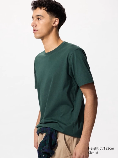 White  Cotton T-Shirt | UNIQLO U US