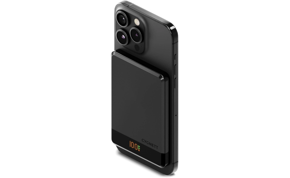 Cygnett MagSlim Magnetic Wireless Power Bank 5K