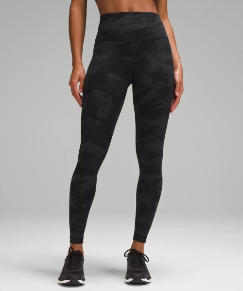Wunder Train High-Rise Tight 28" - Heritage 365 Camo Deep Coal Multi - 8