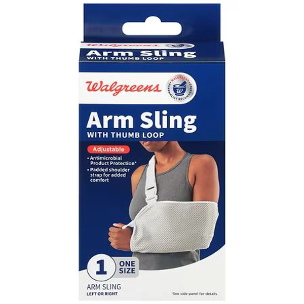 Walgreens Arm Sling with Thumb Loop One Size