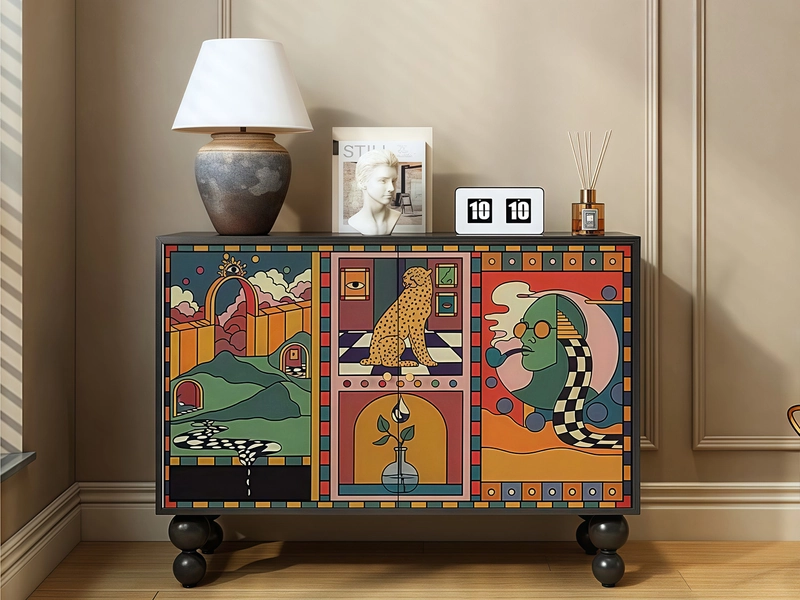 Smyrna Retro Storage Cabinet