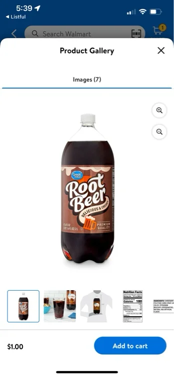 root beer off brand from walmart - Google Search