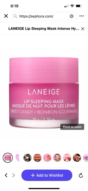 Lip Sleeping Mask - LANEIGE | Sephora
