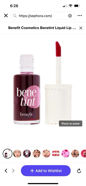Benetint Rose Lip & Cheek Tint 10ml - Benefit Cosmetics | Sephora