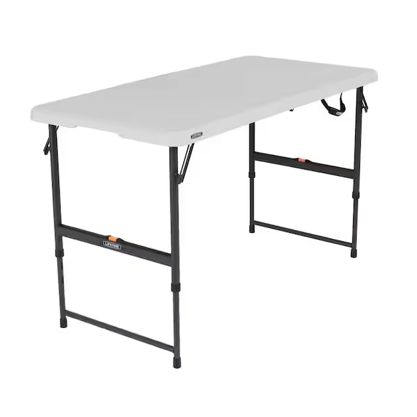 seats 4 kids 22" tall, 24" wide. Borderline too tall for the chairs. 