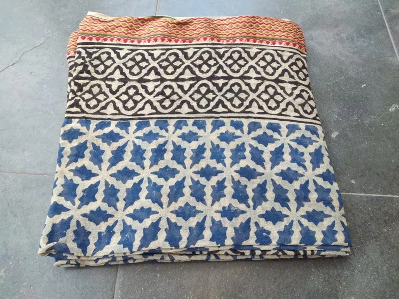 Jari Hand Block Print Scarf