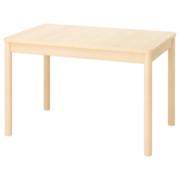 RÖNNINGE Extendable table - birch 46 1/2/68 1/8x30 3/4 "