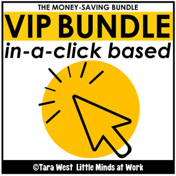 2025 VIP In-a-Click GROWING Bundle of Lessons and Printables | Phonics & More