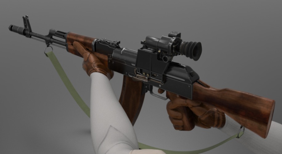 AK74 Assault Rifle (Fps - Tps)