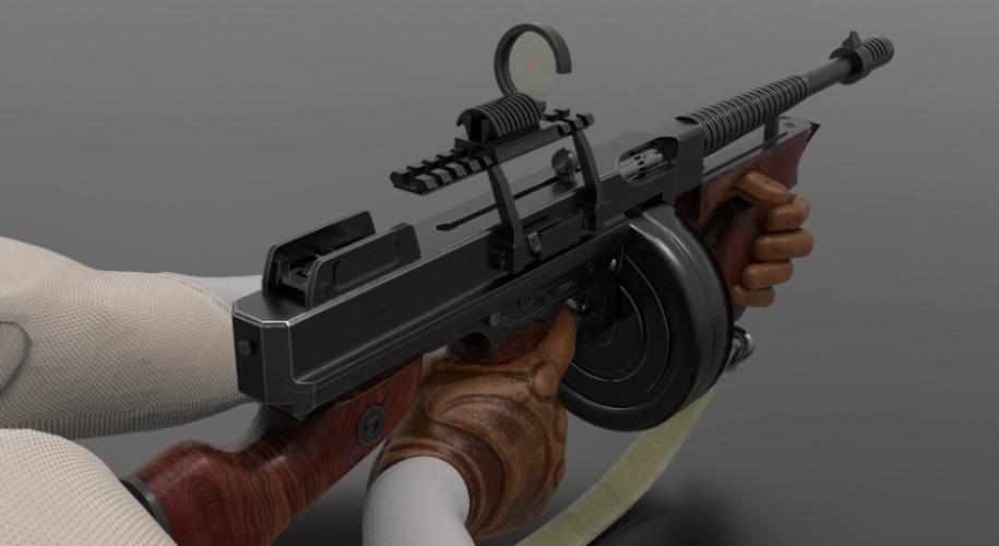 Fps Weapon ww2 M1 (Fps - Tps)
