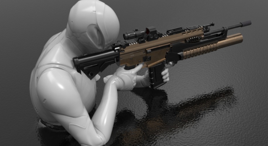 MK2 Grenade Launcher (Fps - Tps)