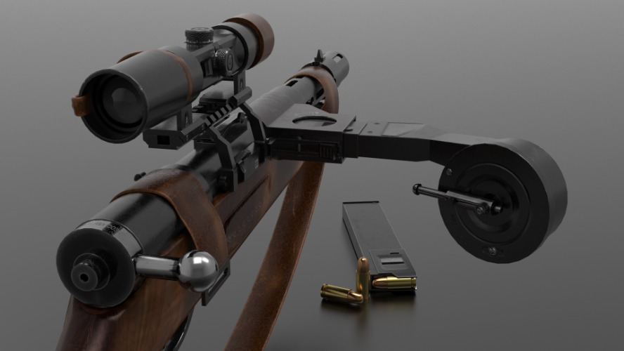 MP 35 weapon (Fps -Tps)