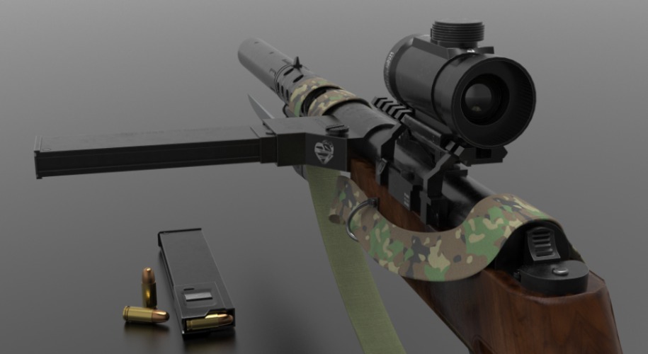 MP 28 ww2 weapon (Fps-Tps)