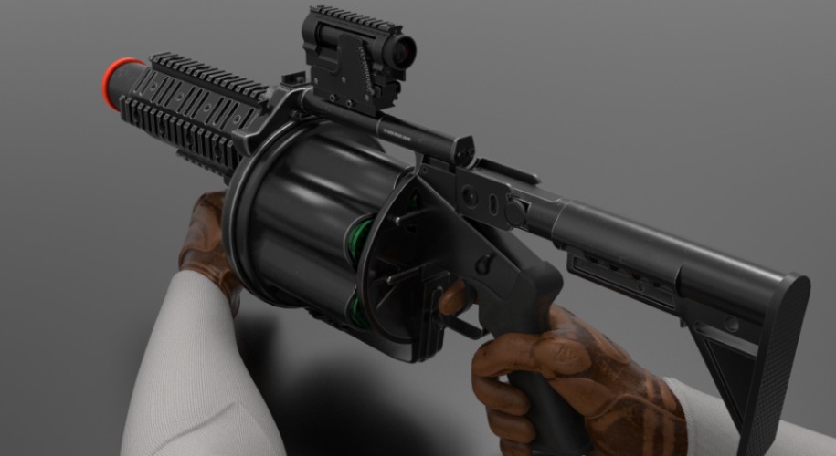 Multiple Shot Grenade Launcher (Fps-Tps)