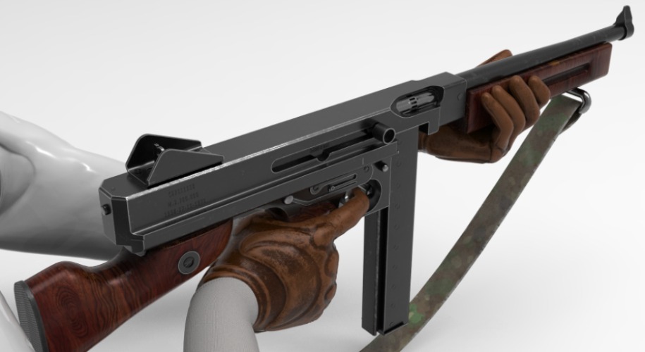 Fps Weapon ww2 M1A1 (Fps - Tps)
