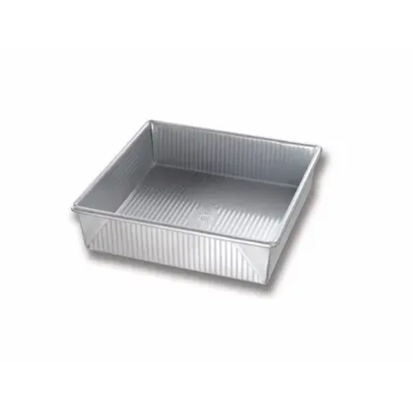 USA Pan Square Cake Pan, 8", Nonstick