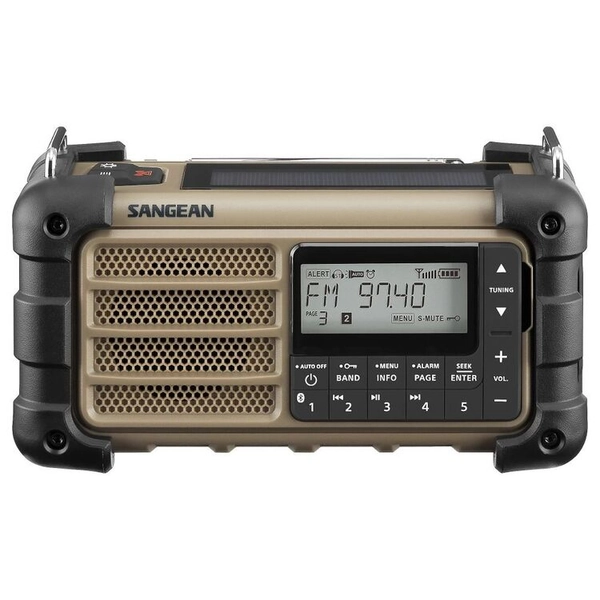 Sangean MMR99 Portable Emergency Radio Sand