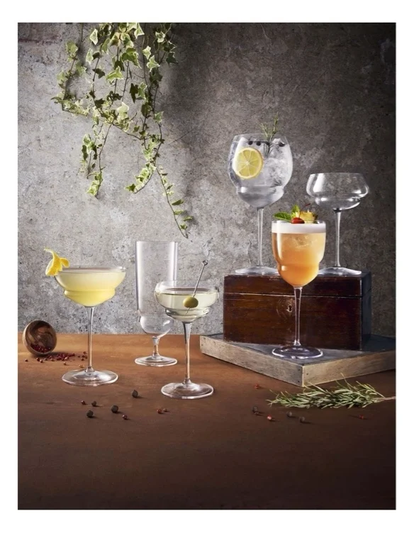 Backdoor Gin Tonic Set of 4