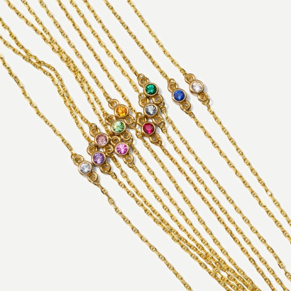 Origin Stone Bracelet | 14k Yellow Gold / 7" / June