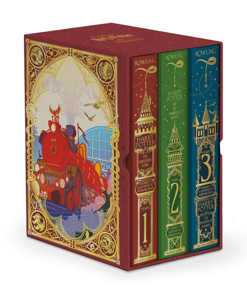 Harry Potter Books 1-3 Boxed Set (MinaLima Editions)|Other Format