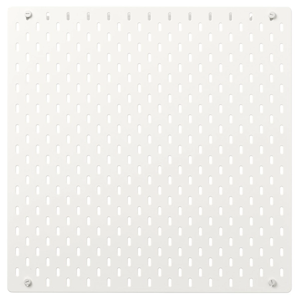 SKÅDIS Pegboard - white 56x56 cm