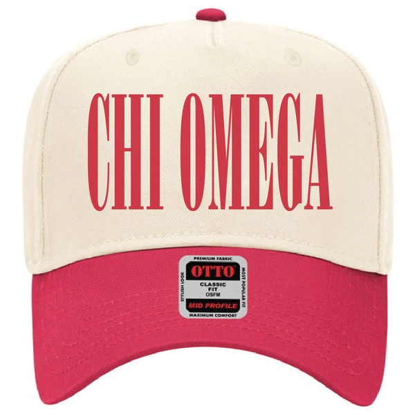 Red Embroidered Hat