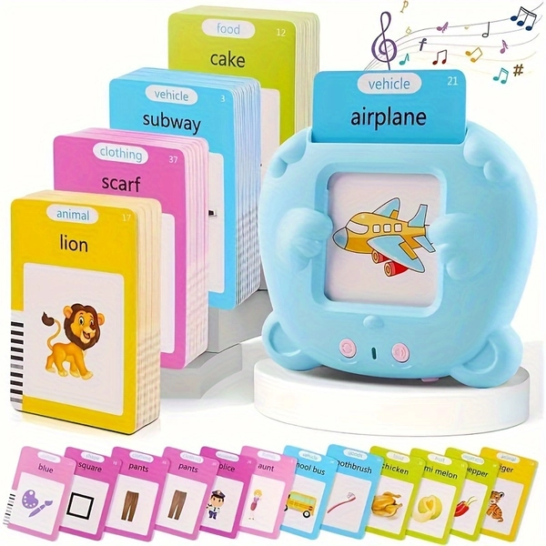   flash cards learning toy reading machine flash cards - Temu Brazil