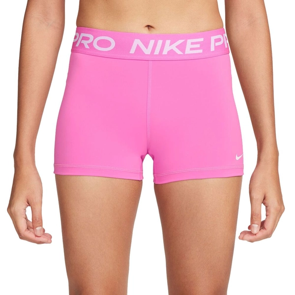 Nike Pro Womens 365 Dri-FIT 3 Inch Short Tights Pink M