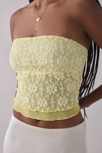 Kimchi Blue Kori Lace Tube Top