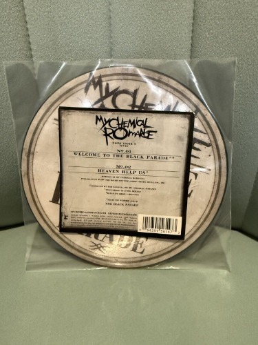 MY CHEMICAL ROMANCE - Welcome To The Black Parade - Rare UK 7" Picture Disc #1