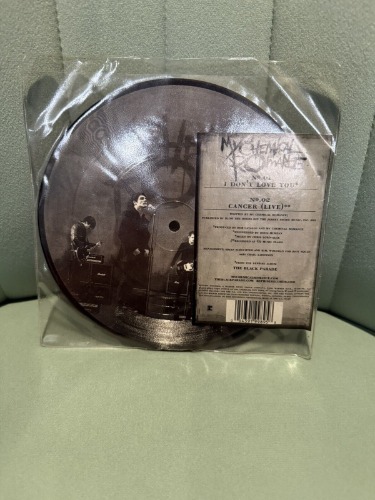 MY CHEMICAL ROMANCE -I Don't Love You / Cancer (Live) - UK 7" Picture Disc W758