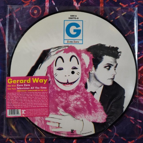 RARE Gerard Way Zero Zero 12" Picture Disc