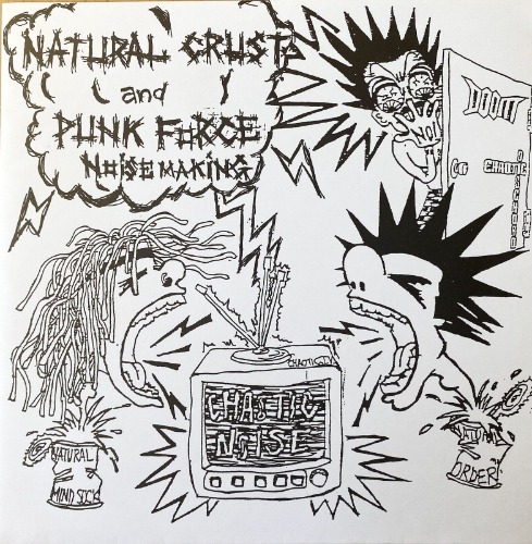V/A - NATURAL CRUST &amp; PUNK FORCE 7” EP ORDER MINDSUCK SDS MCR COMPANY JAPAN 1996