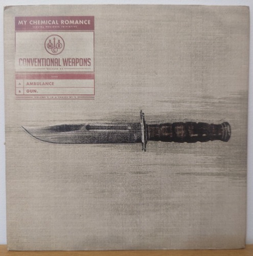 My Chemical Romance Conventional Weapons RED vinyl number #2