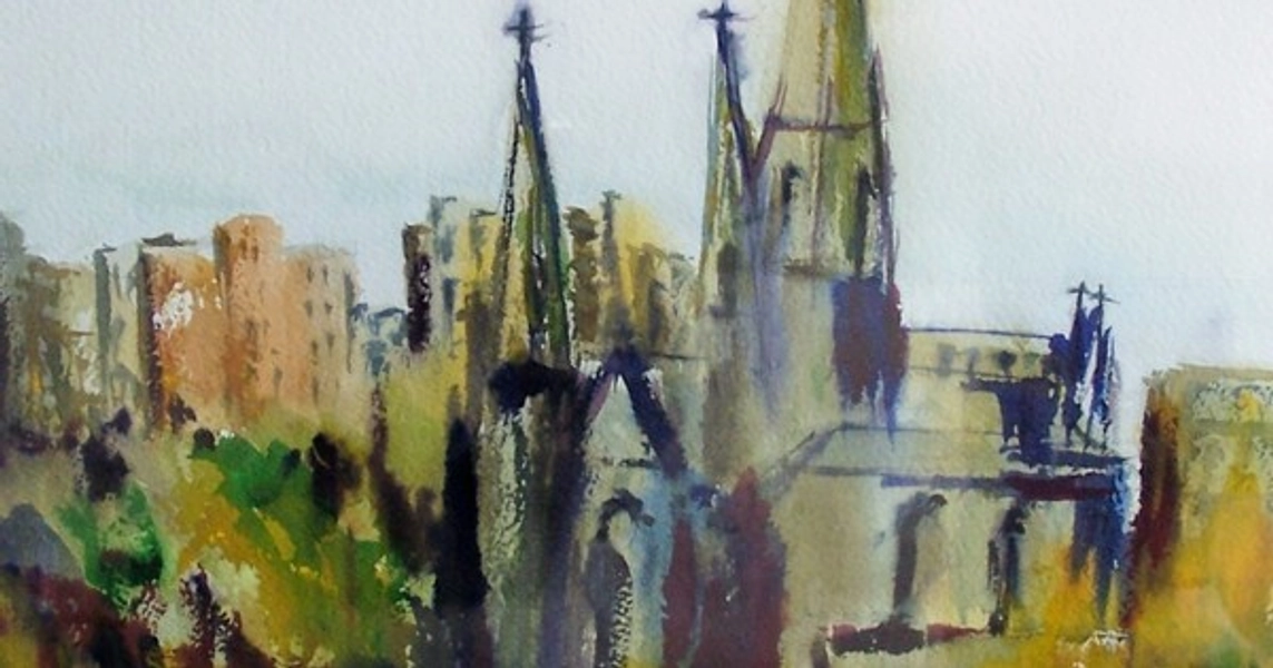 St Patrick's Cathedral Melbourne by Margaret Morgan (Watkins)