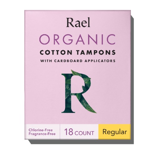 Regular Cardboard Applicator Tampons Made With Organic Cotton | Regular