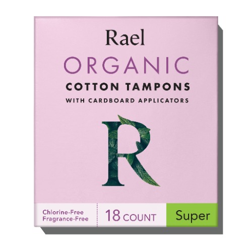 Super Cardboard Applicator Tampons Made With Organic Cotton | Super