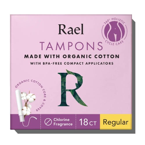 Regular Compact Tampons Made With Organic Cotton | Regular