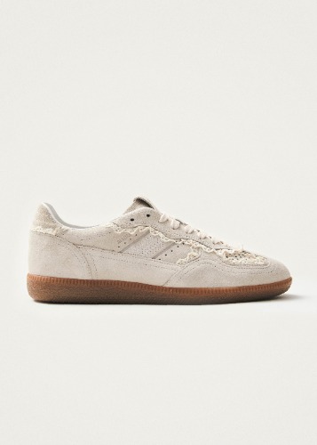 Tb.490 Crochet Cream Leather Sneakers Size 37