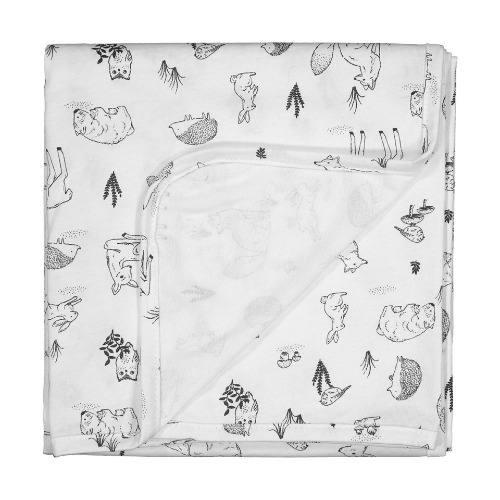 Jersey Blanket - Woodlands - Kmart 