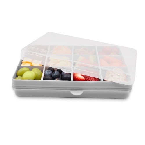 Snackle Box | Grey / 12 Compartment