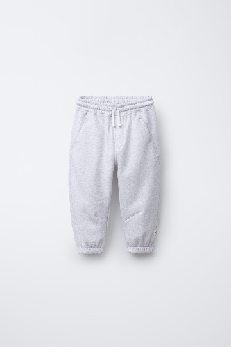 PLUSH PANTS WITH LABEL
