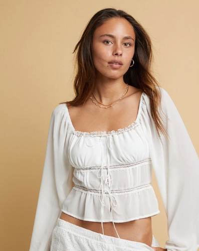 Beverly and Beck Lily Long Sleeve Top | PacSun