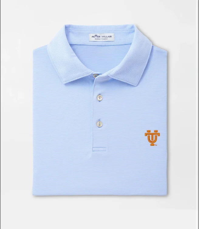Tennessee Vault Jubilee Stripe Performance Polo