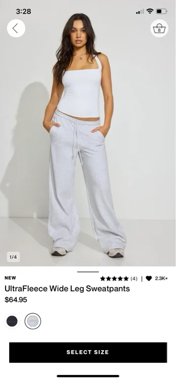 Garage sweat pants. (This specific kind)