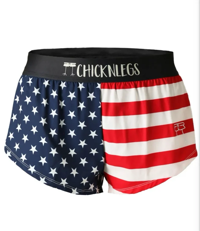 Women's USA 1.5" Split Shorts